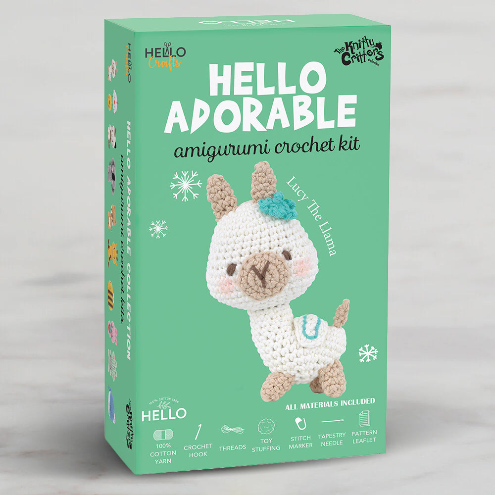 Hello Adorable Amigurumi Kiti - Lucy The Ilama - KC972